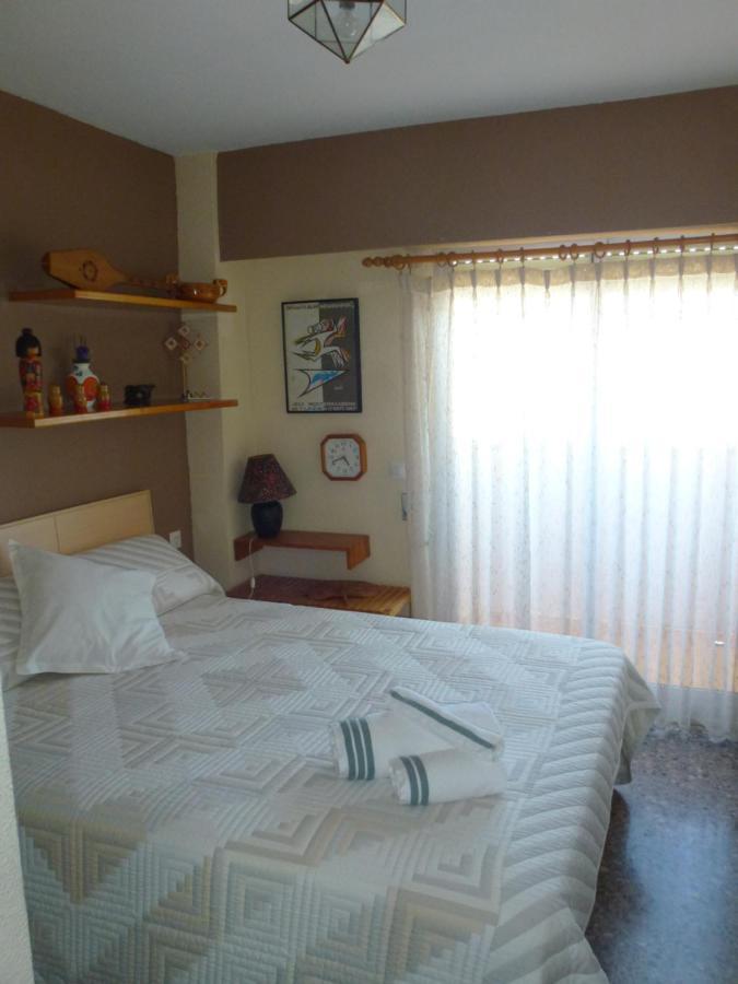 Espectacular Terraza Y Vistas En 1A Linea De Playa Appartement Cullera Buitenkant foto