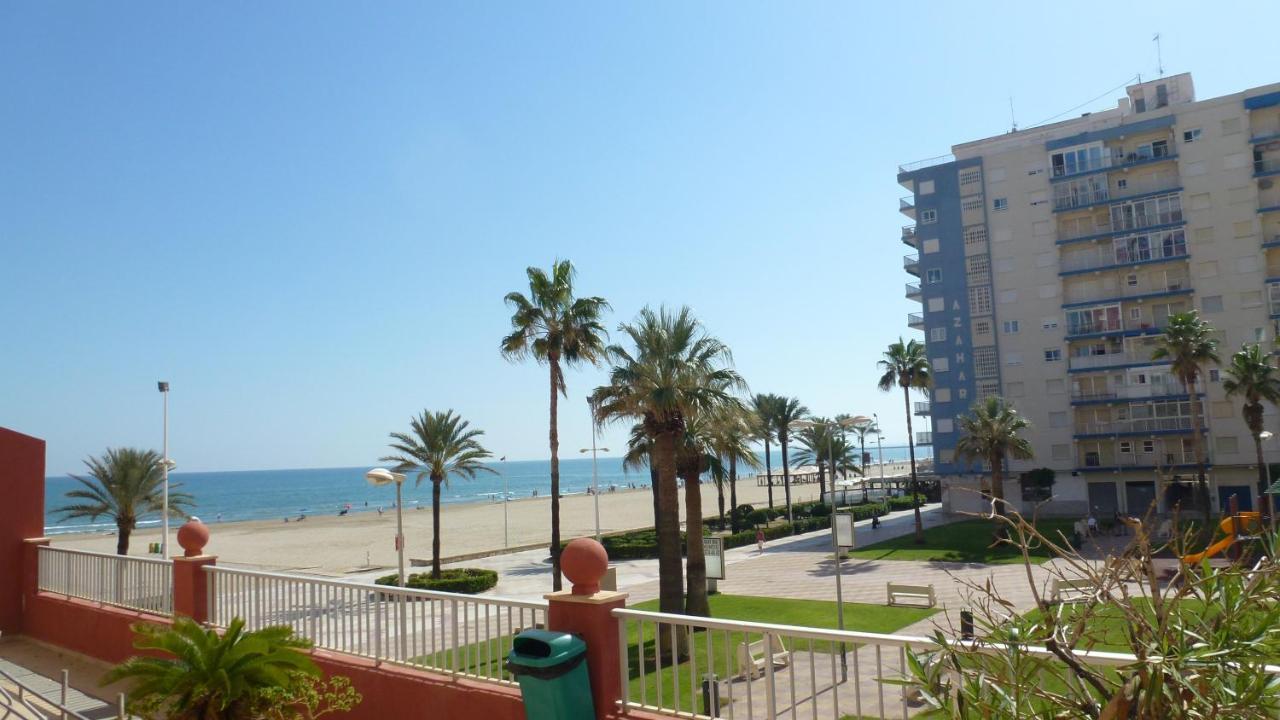 Espectacular Terraza Y Vistas En 1A Linea De Playa Appartement Cullera Buitenkant foto